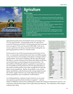 Agriculture - Plants Need CO2