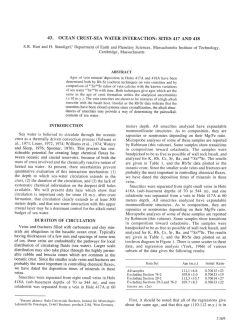 43. Ocean Crust-Sea Water Interaction: Sites 417 and 418