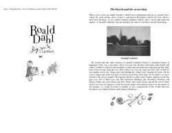 The Bicycle and the Sweetshop