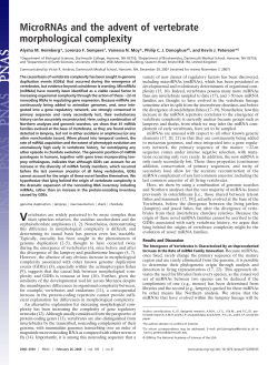 Proceedings of the National Academy of Sciences, USA 105