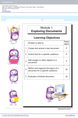 Exploring Documents - Beck-Shop