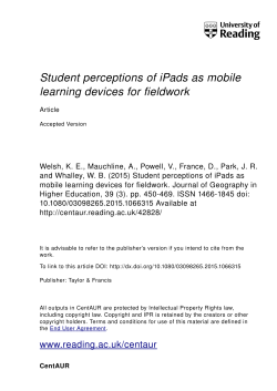 Text - Reading`s CentAUR
