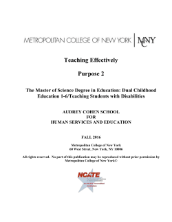 2 - Metropolitan College of New York