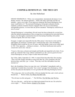 PDF - Cooper and Hemingway