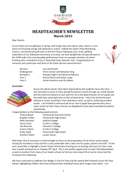 headteacher`s newsletter
