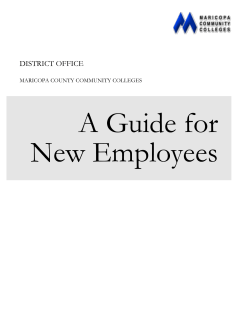District Office New Employee Guide