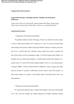 Supporting Information - Royal Society of Chemistry