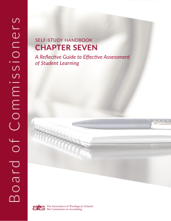 A Reflective Guide to Effective Assessment of Student Learning