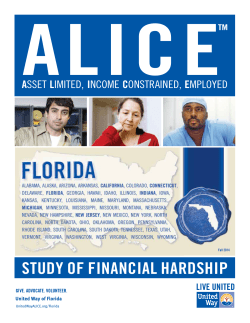 ALICE Report - United Way of Florida