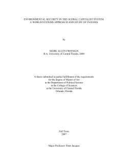 environmental security in the global capitalist system