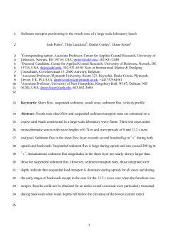 Sediment transport partitioning in the swash zone of a large