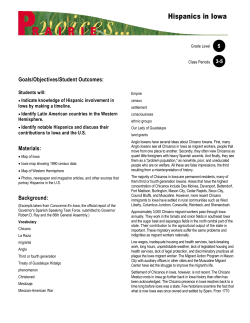 Hispanics in Iowa - Iowa History Online