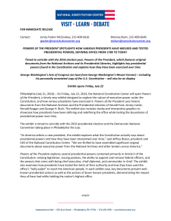 powers of the president spotlights how various