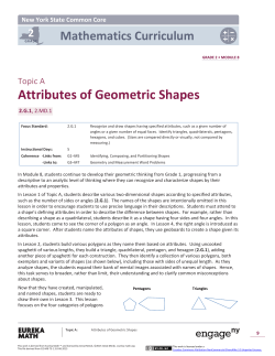 Attributes of Geometric Shapes