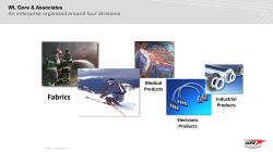 Technical Oriented Fabrics