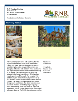 Heavenly Retreat - RnR Vacation Rentals
