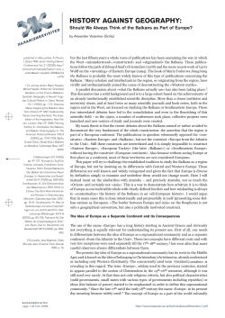 history against geography