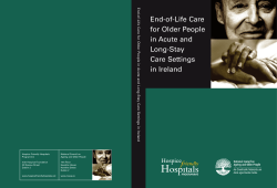 End-of-Life Care for Older People in Acute and Long