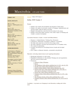 Strike 1919! Senior 3