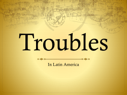Troubles