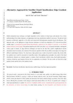 Sample manuscript showing specifications and style