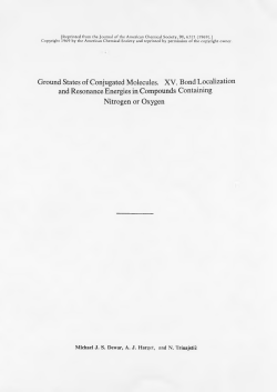 Ground States of Conjugated Molecules. XV. Bond