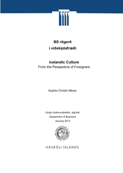 Kennarah&aacute;sk&oacute;li &Iacute;slands