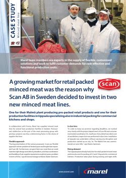 Scan AB - Minced Meat Line
