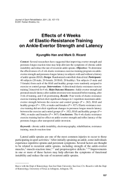 Effects of 4 Weeks of Elastic-Resistance Training on