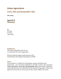 Glossary - Jac Smit