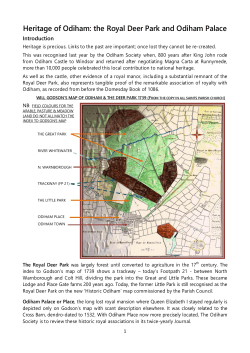 the Royal Deer Park and Odiham Palace - Odiham