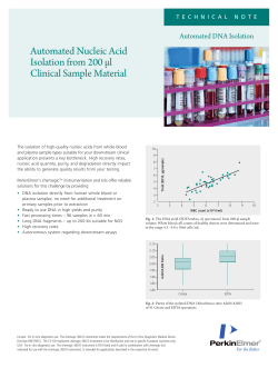 Automated Nucleic Acid Isolation from 200 &mu;l Clinical Sample Material