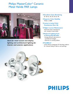 Philips 288787 Brochure