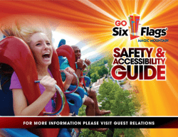 Safety and Accessibility Guide (link is external)