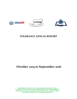 imc tolerance fy 2016 annual report
