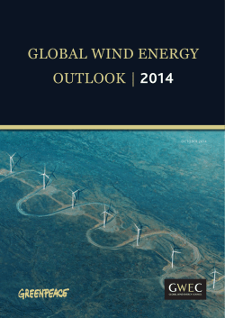 Global Wind Energy Outlook | 2014