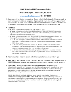 RAW Athletics 2016 Tournament Rules 4619