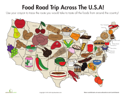 Food Road Trip Across The U.S.A!