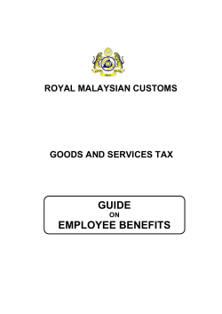 GUIDE EMPLOYEE BENEFITS