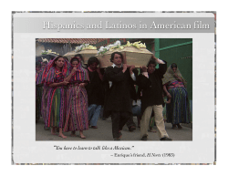 Hispanics and Latinos in American film