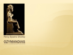 OZYMANDIAS