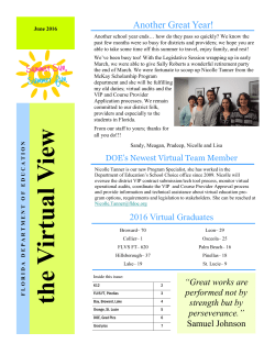 the Virtual View - Florida Department Of Education