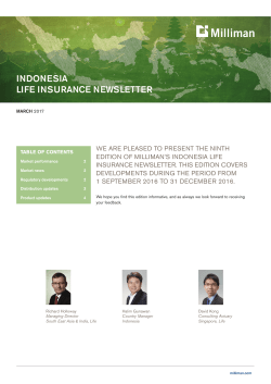 the PDF - Milliman