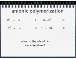 anionic polymerization