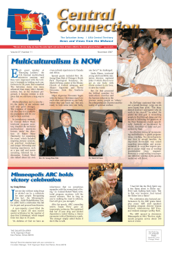 Central News pages Nov 07 - The Salvation Army Central Territory