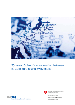 25 years of cooperation with Eastern Europe