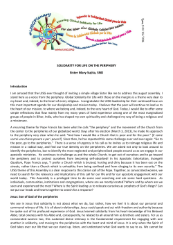 Solidarity for Life on the Periphery