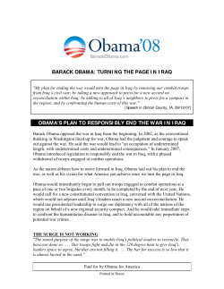 barack obama - The New York Times