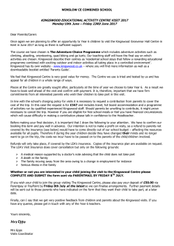 Kingswood 1st letter June 16 - Winslow C of E Combined School