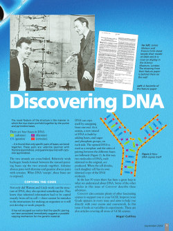 Discovering DNA